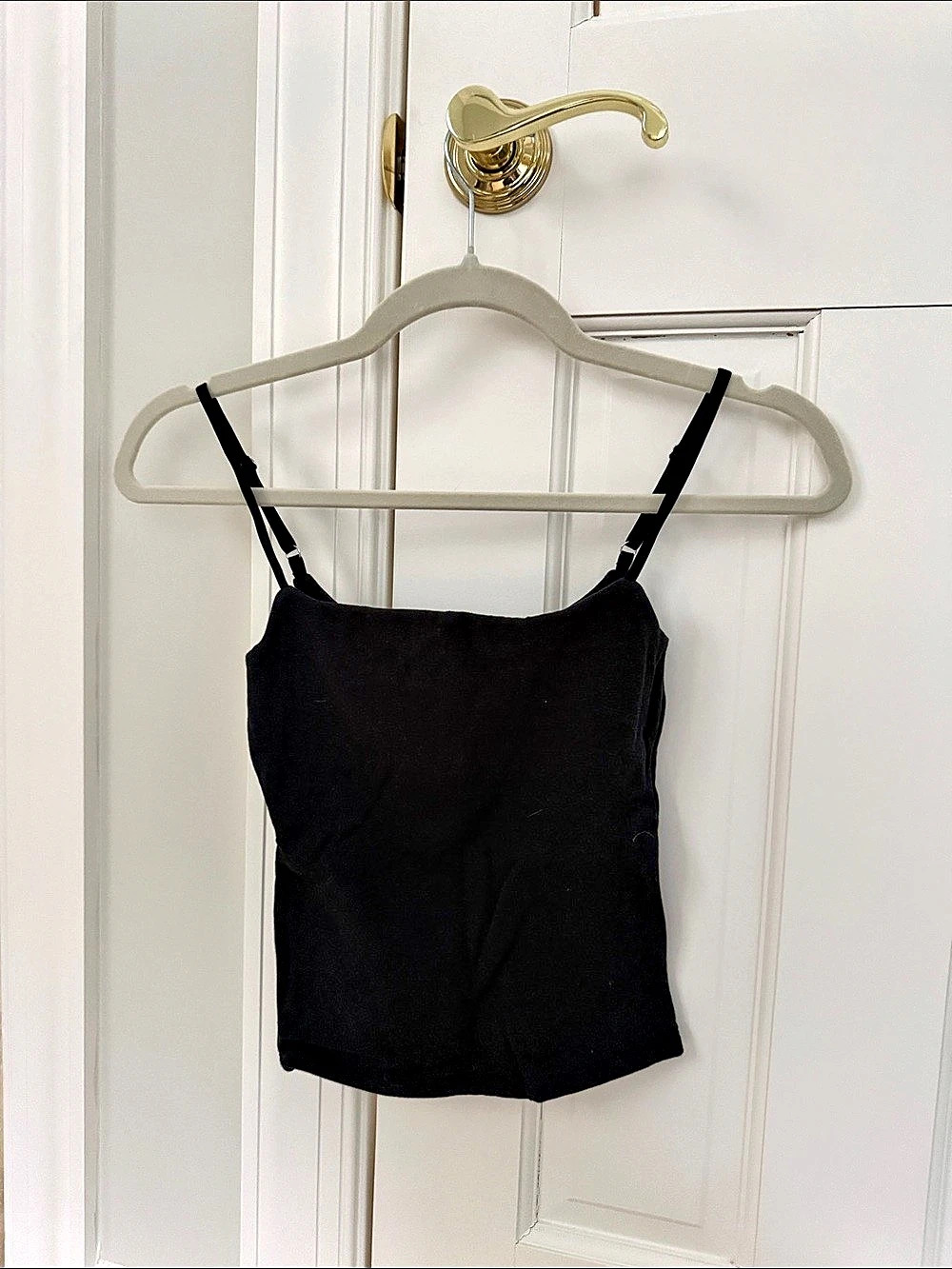 Abercrombie & Fitch Bra-Free Collection Black Camisole Size XXS Like New